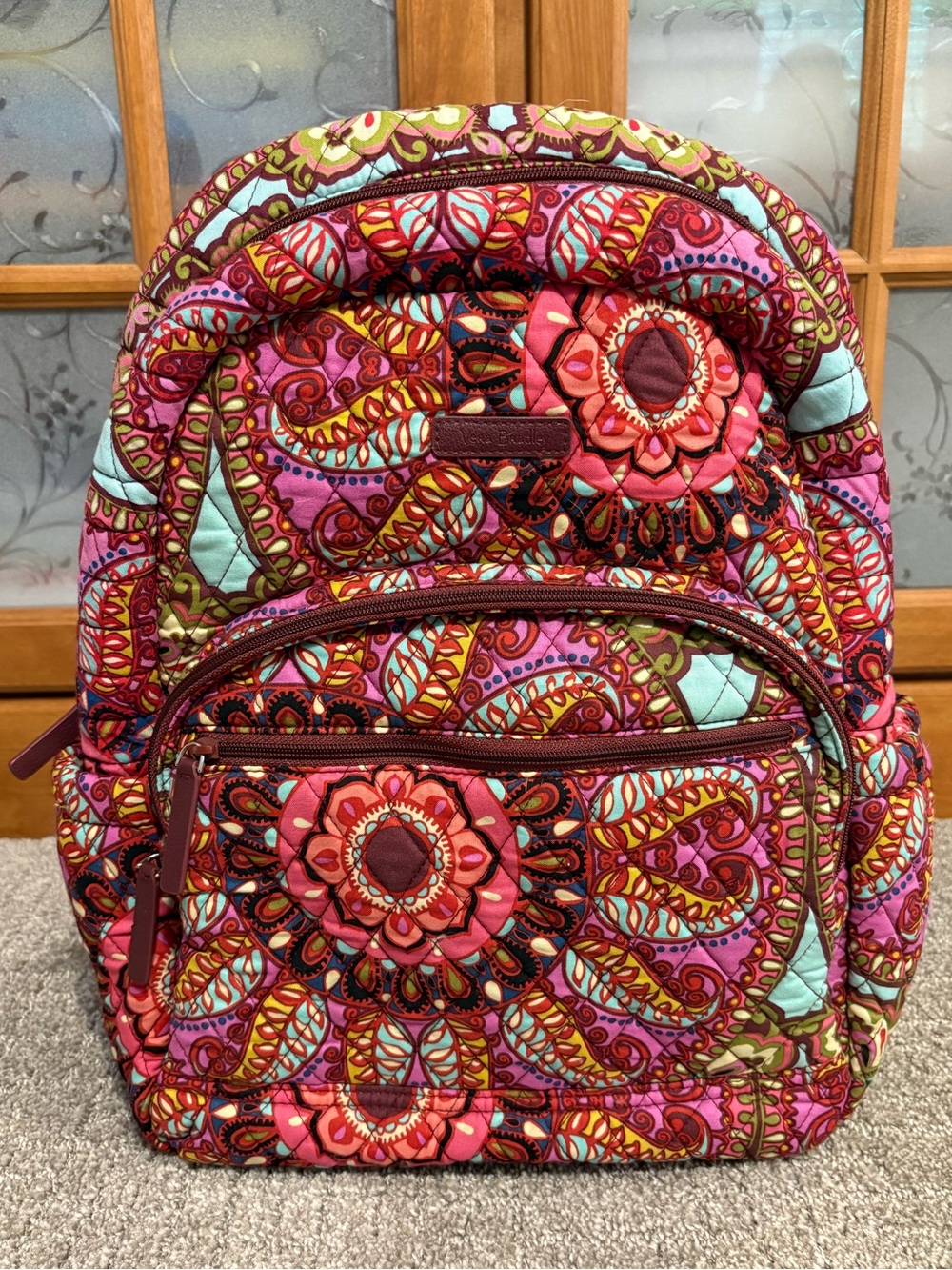 Vera Bradley Essential Backpack in Resort Medallion